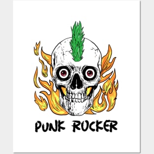 Punk Rocker | Black Letter Posters and Art